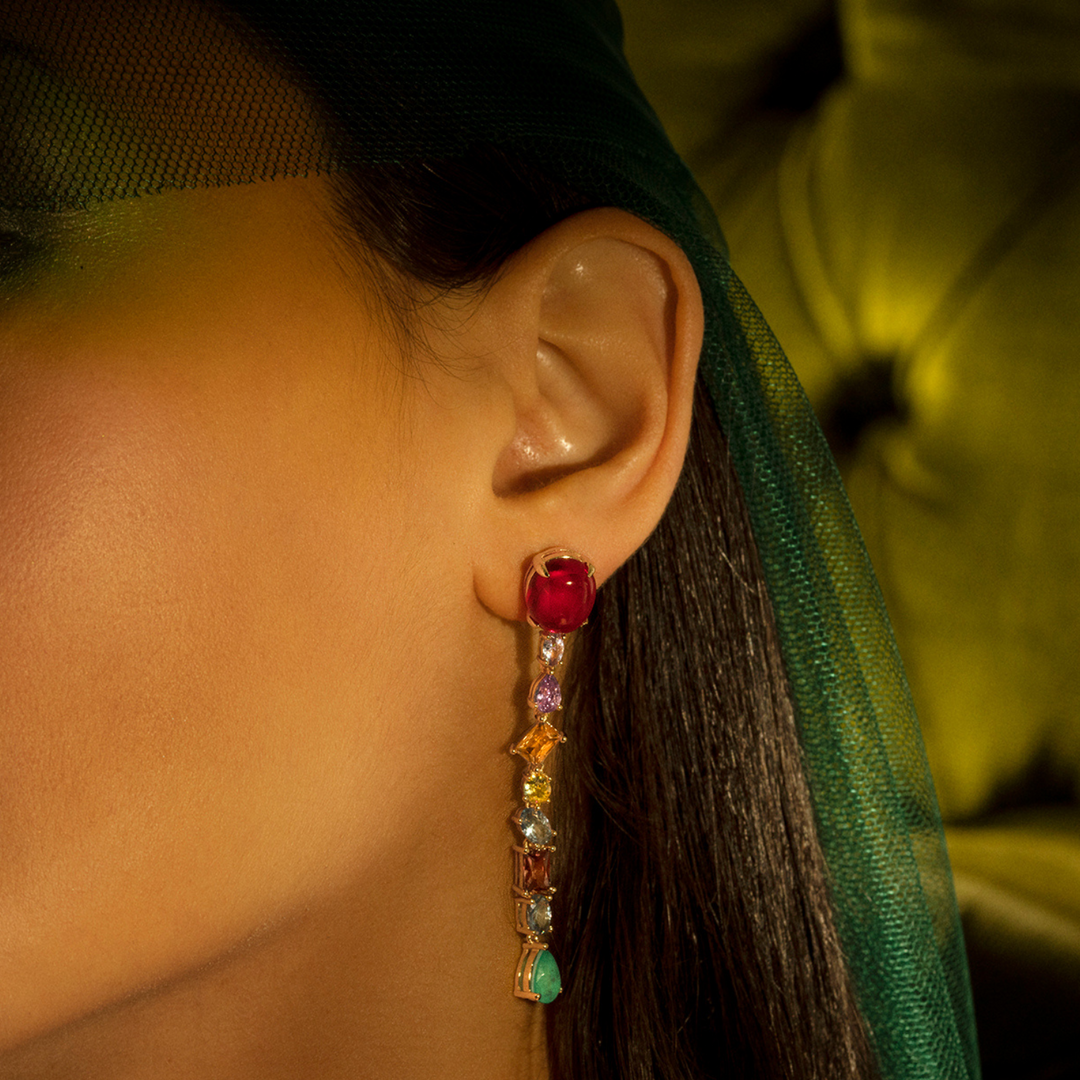 PENDIENTES ASIMÉTRICOS KIYA