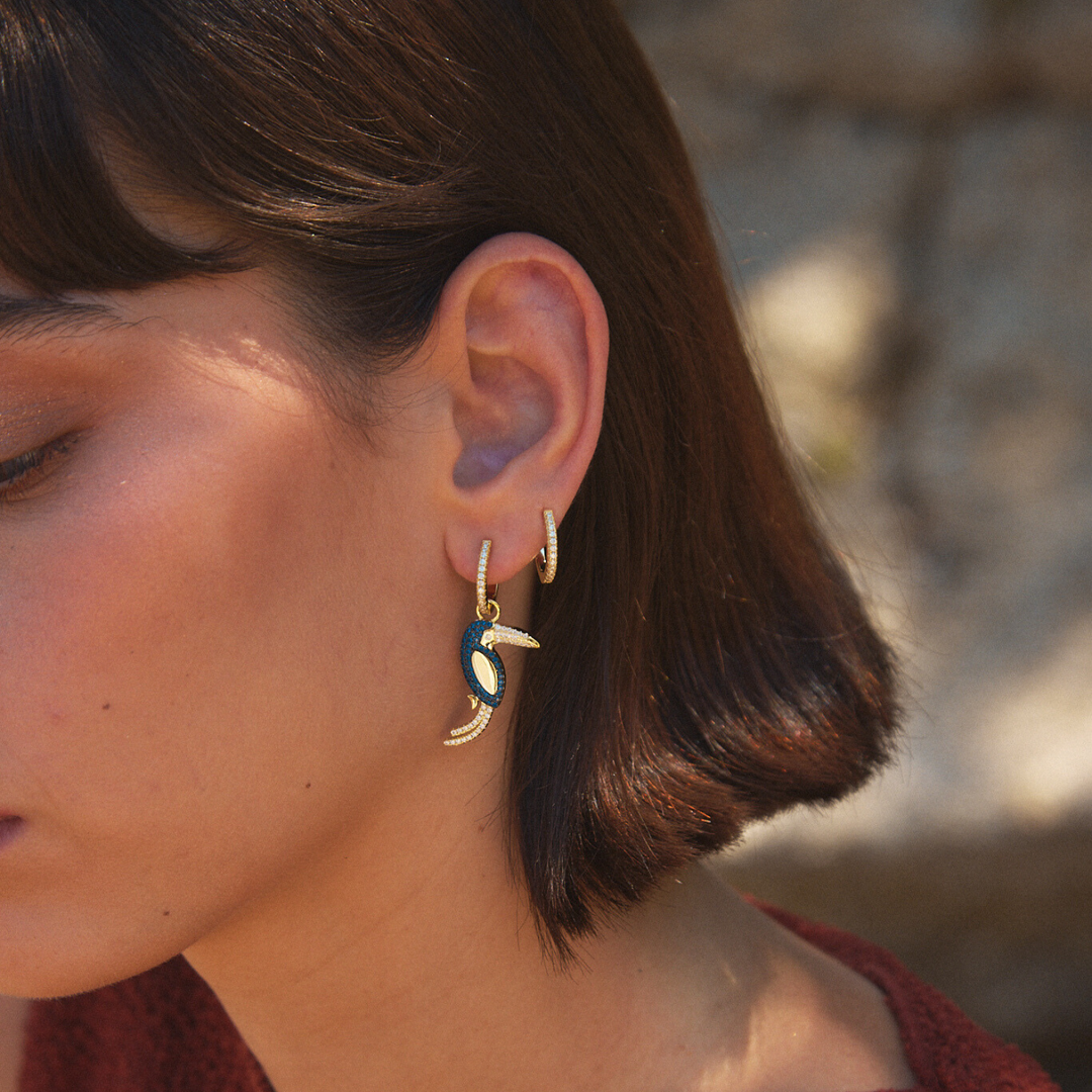 PENDIENTES ASIMÉTRICOS TUCAN
