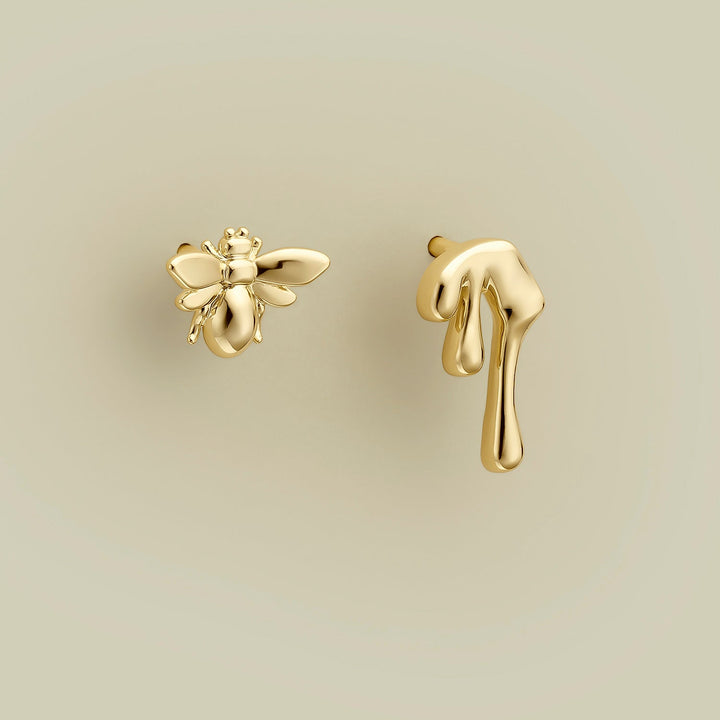 PENDIENTES ASIMÉTRICOS HONEY BLISS