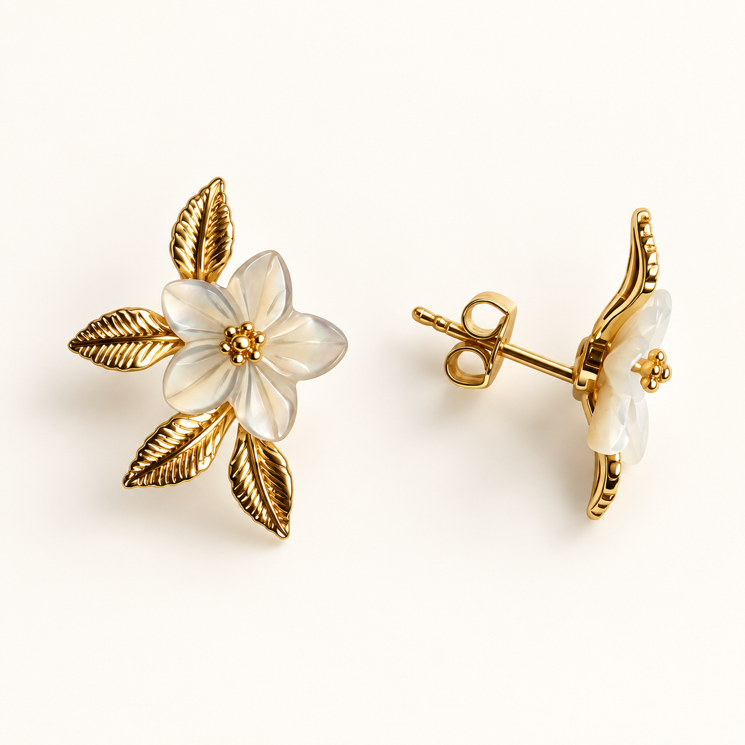 PENDIENTES ASIMÉTRICOS FLEUR D&