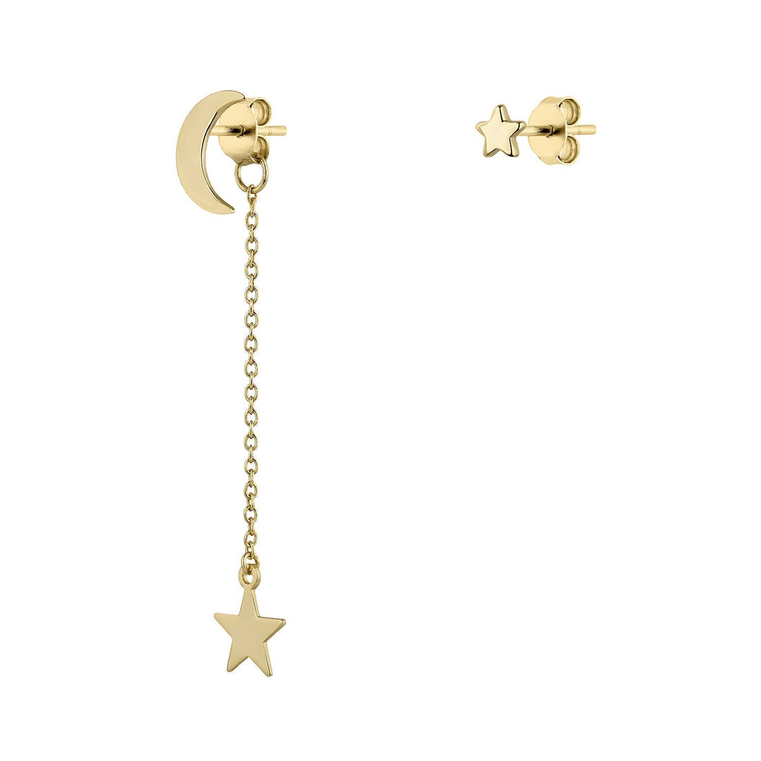 PENDIENTES ASIMÉTRICOS NUIT