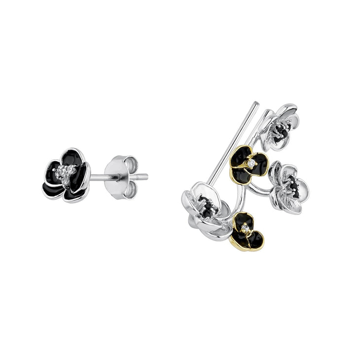 PENDIENTES ASIMÉTRICOS FLEUR D&