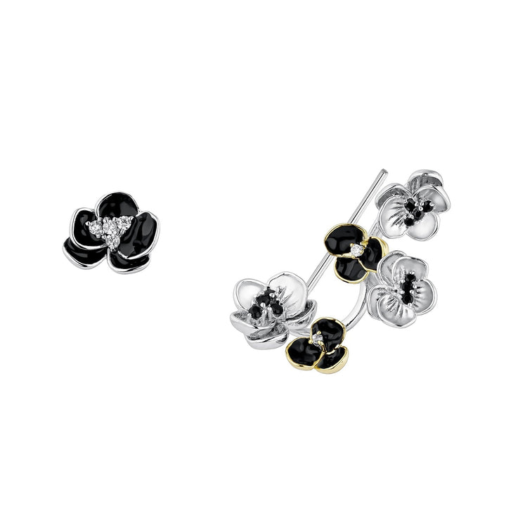 PENDIENTES ASIMÉTRICOS FLEUR D&