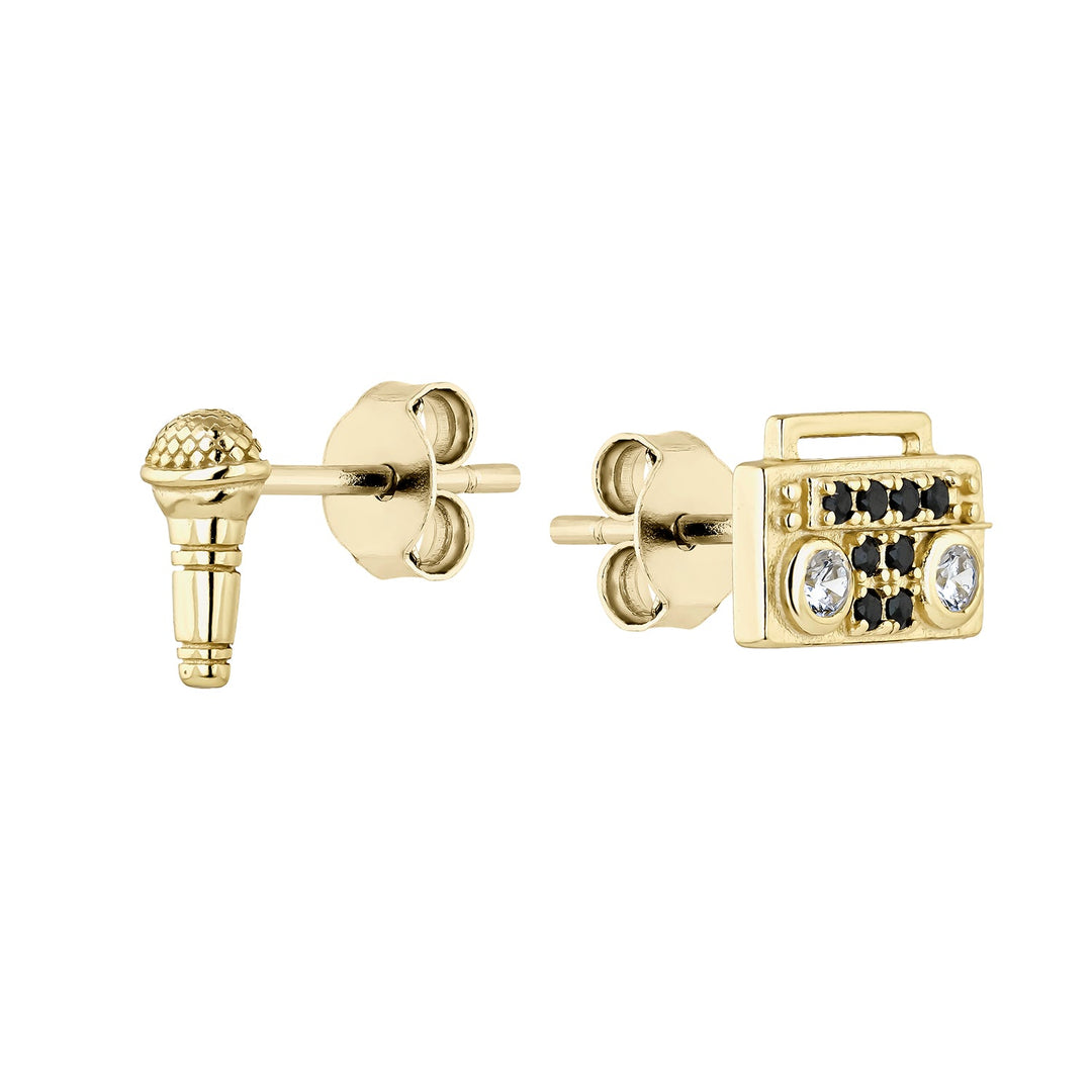 PENDIENTES ASIMÉTRICOS KARAOKE