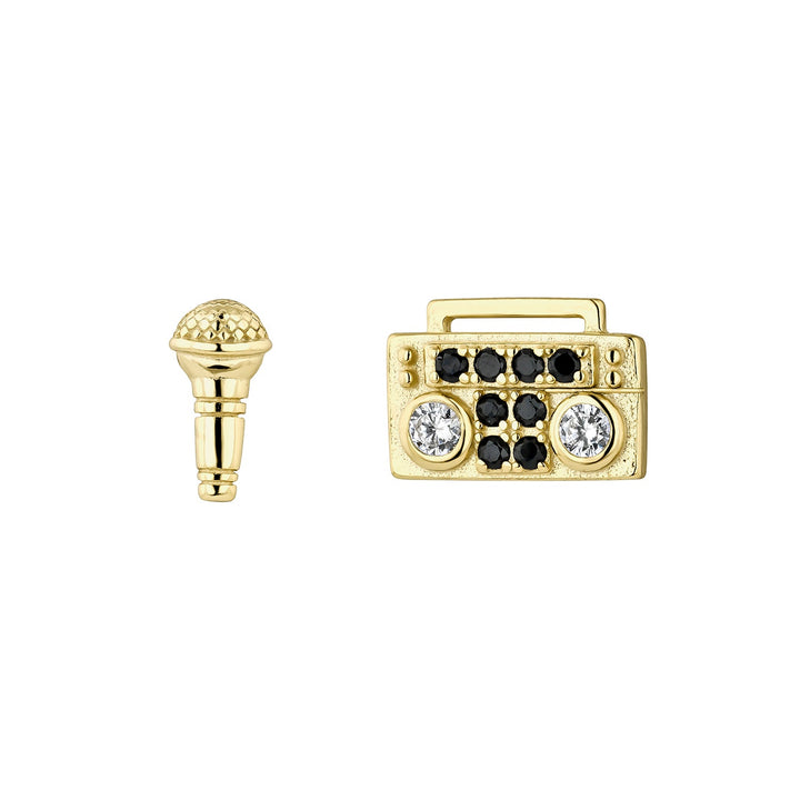 PENDIENTES ASIMÉTRICOS KARAOKE