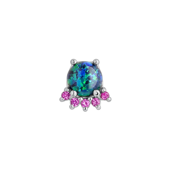PENDIENTE PIERCING DE PLATA CALEDONIA