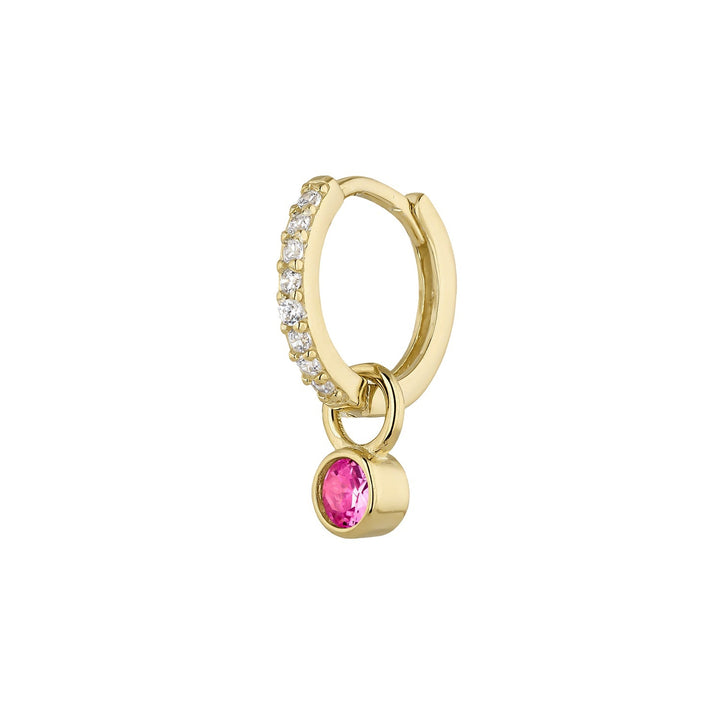 PENDIENTE PIERCING ARO ORO AMARILLO TAMARA