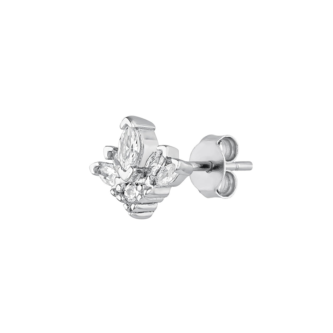 PENDIENTE PIERCING DE PLATA MAHER