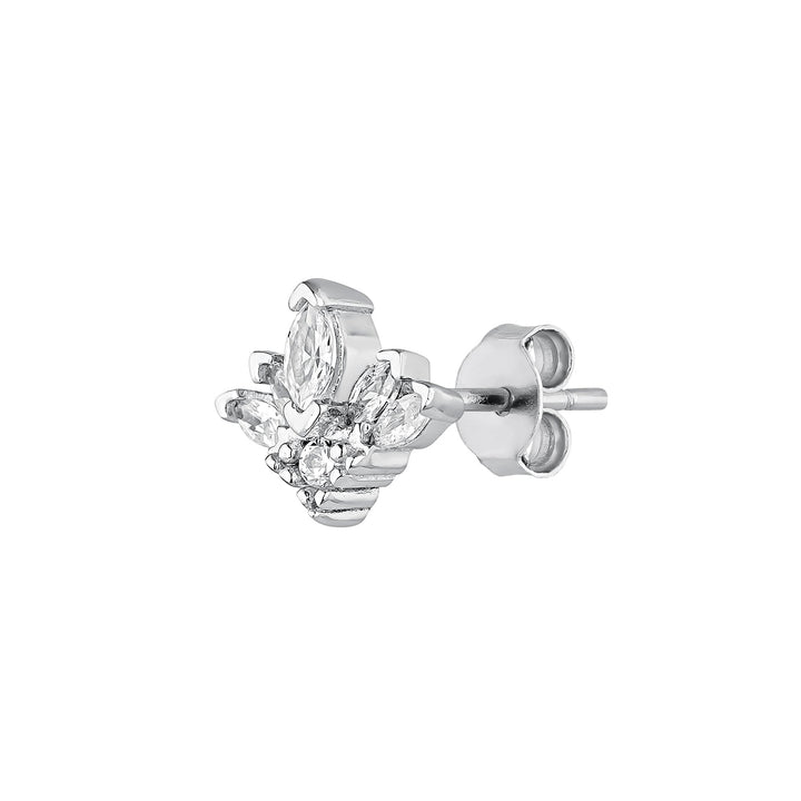 PENDIENTE PIERCING DE PLATA MAHER