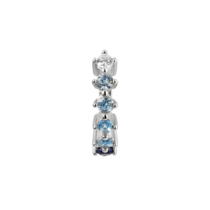 PENDIENTE PIERCING ARO DE PLATA MADEMOISELLE