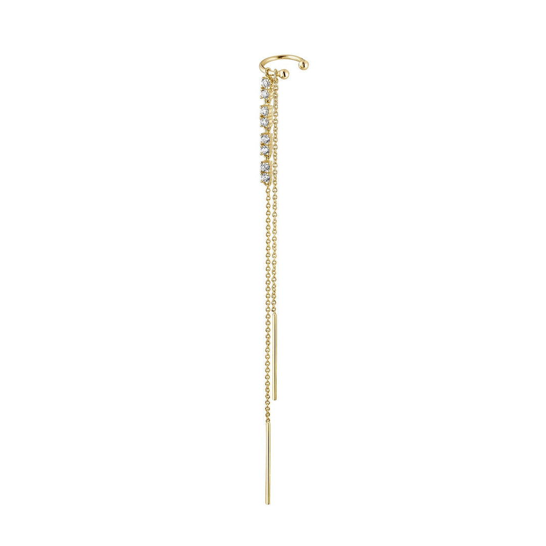 PENDIENTE PIERCING MÚLTIPLE ORO GERALDINE