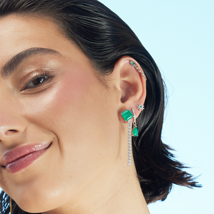 PENDIENTE PIERCING OORRING BLUE LAGOON