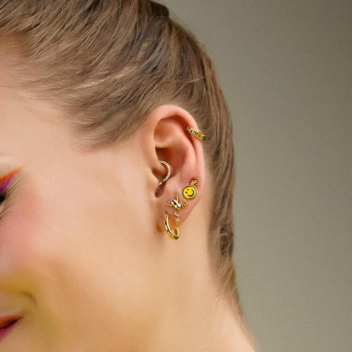 FROGGIE PIERCING EARRING  