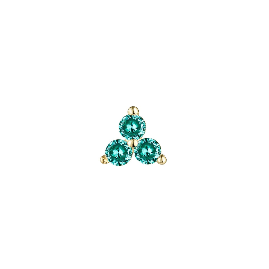 PENDIENTE PIERCING ORO AMARILLO PARAIBA PRINCESSE-TRAGUS