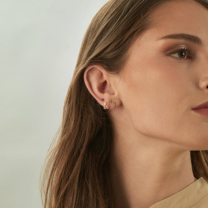 PENDIENTE PIERCING ORO AMARILLO PRINCESSE-TRAGUS