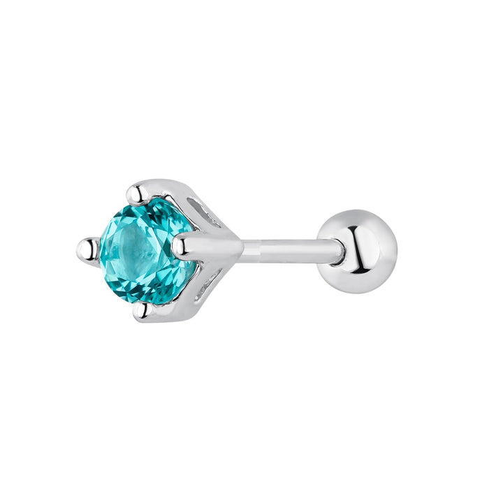 PENDIENTE PIERCING DE PLATA LUZ-TRAGUS