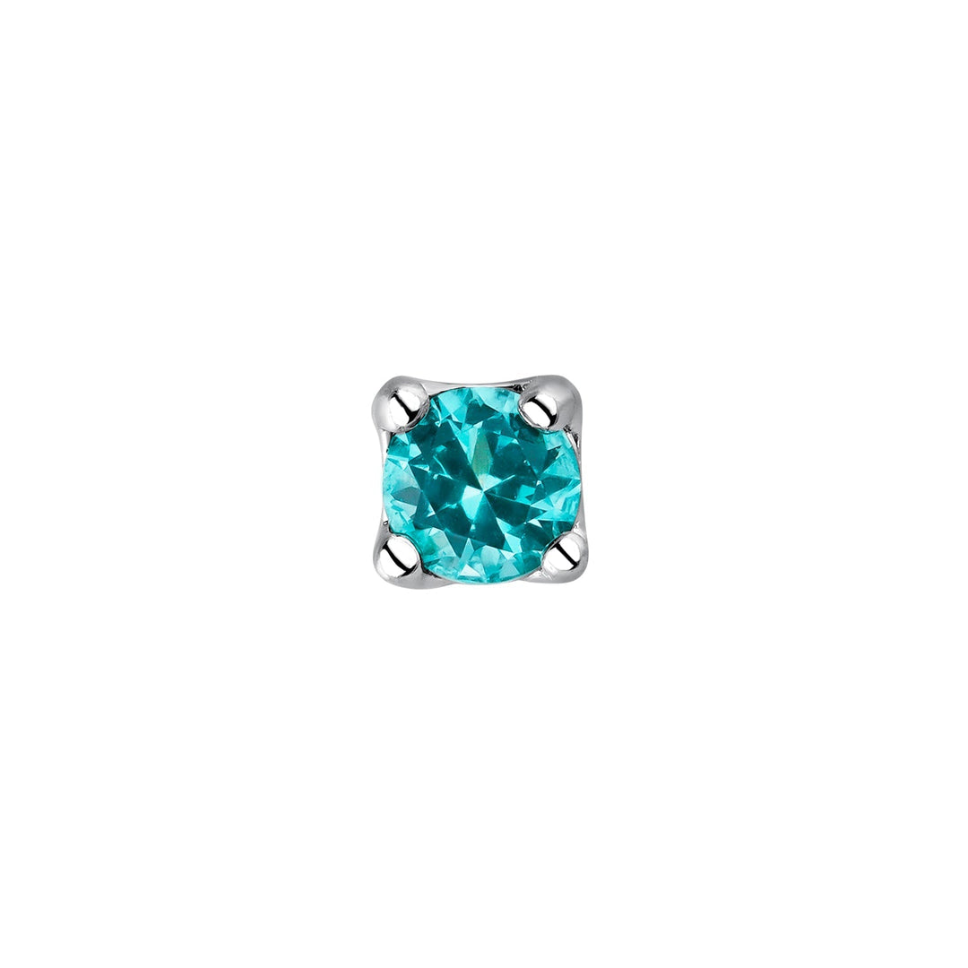 PENDIENTE PIERCING DE PLATA LUZ-TRAGUS