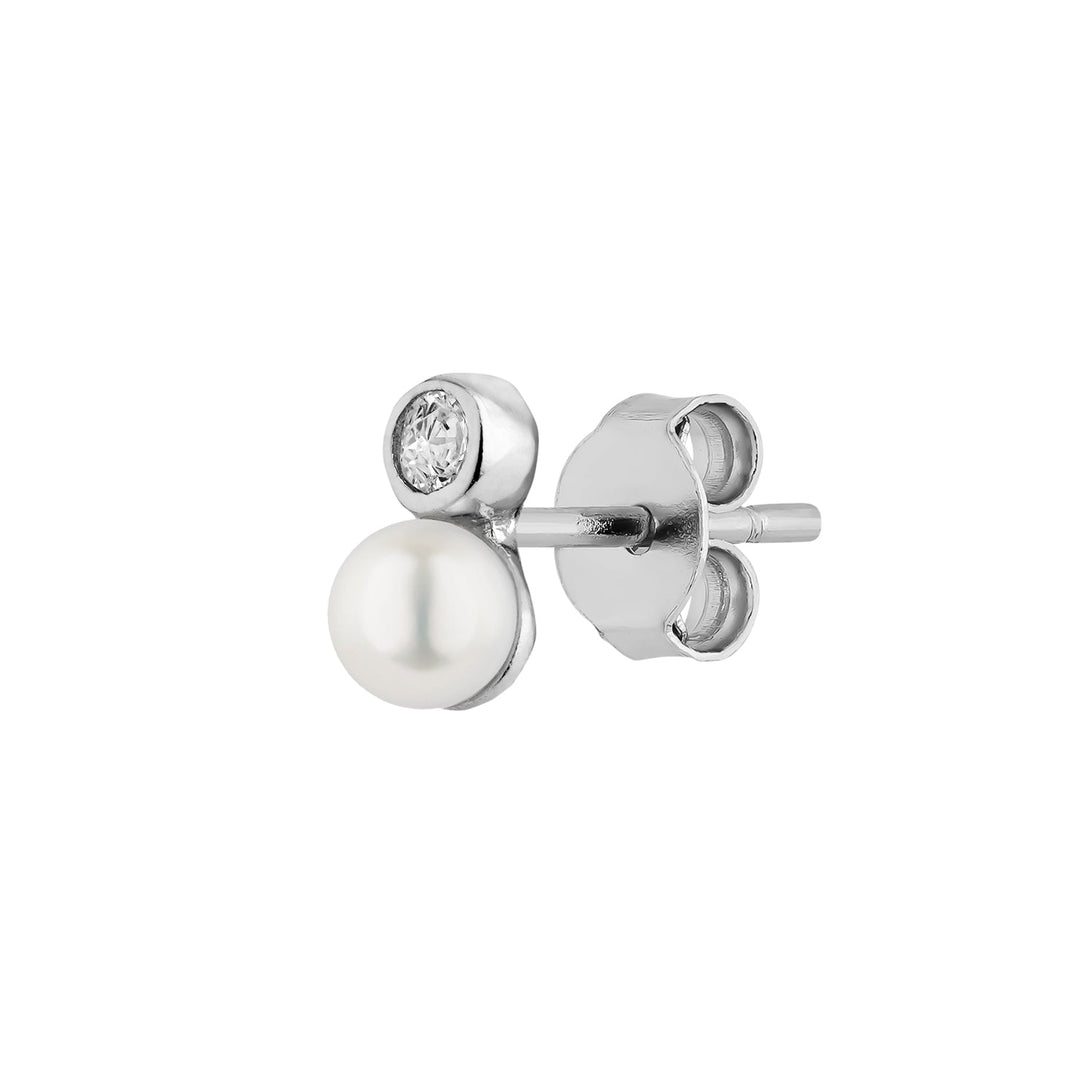 MEHETIA SILVER PIERCING EARRING