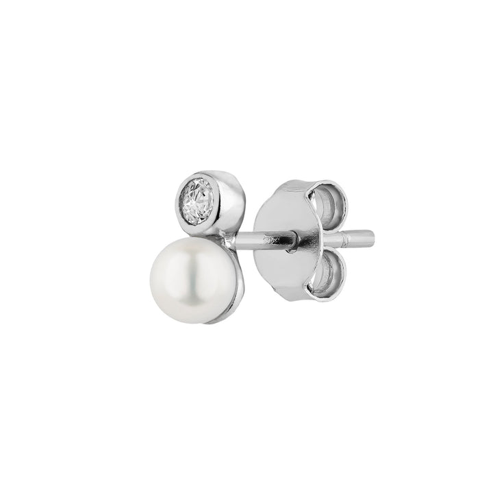 MEHETIA SILVER PIERCING EARRING