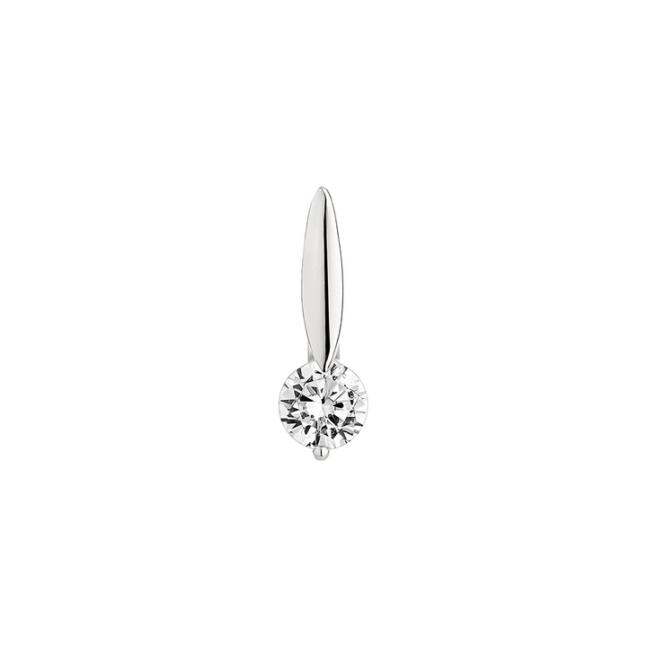 PENDIENTE PIERCING ARO DE PLATA MINA
