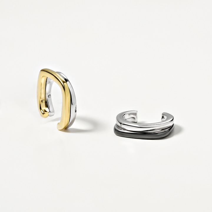 EAR CUFF DE PLATA CATHARSIS ANGLE