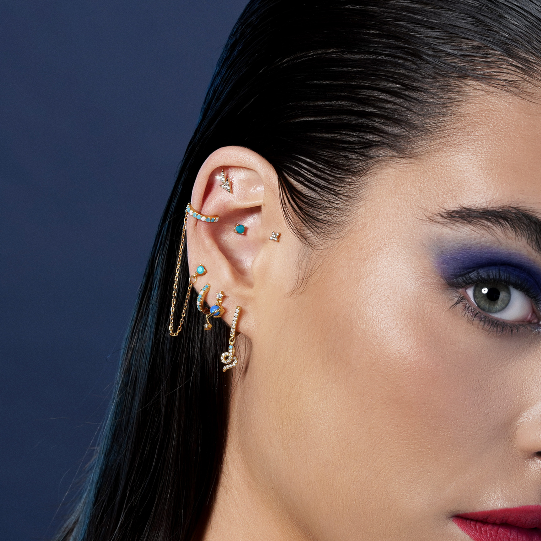 PENDIENTE PIERCING MÚLTIPLE SANZA