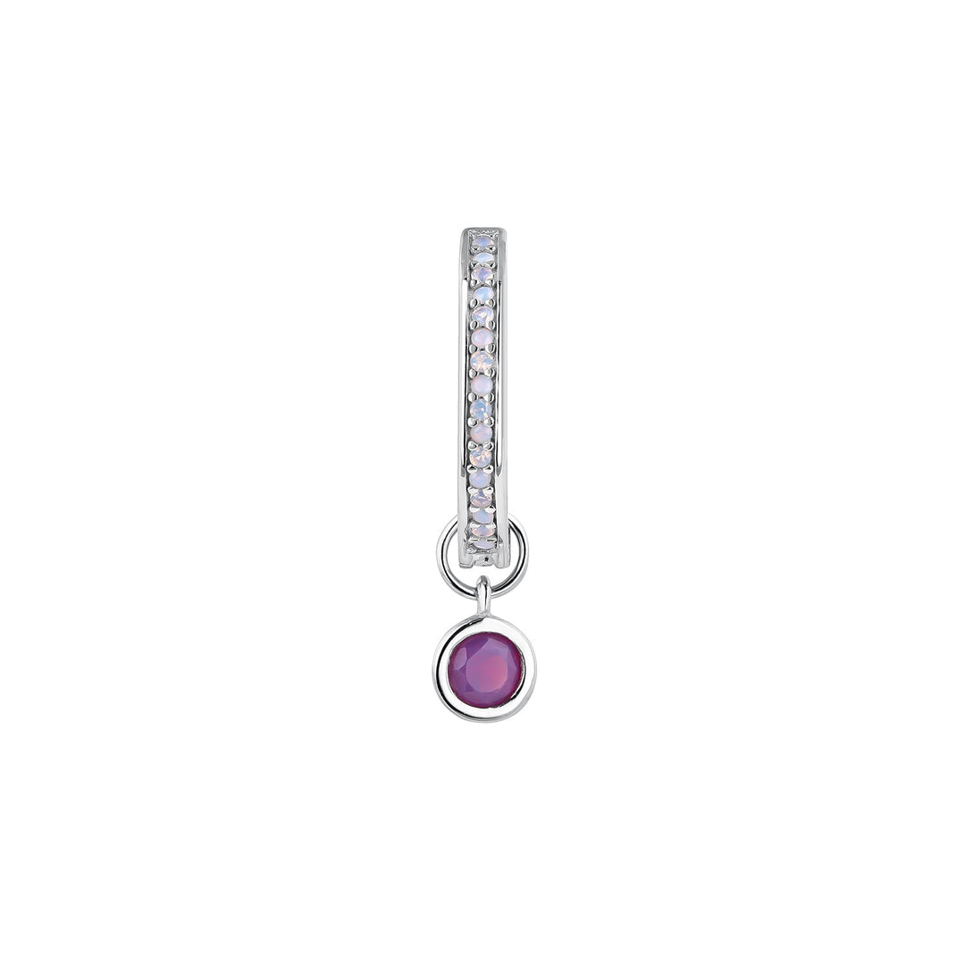 PENDIENTE PIERCING ARO DE PLATA NOMI