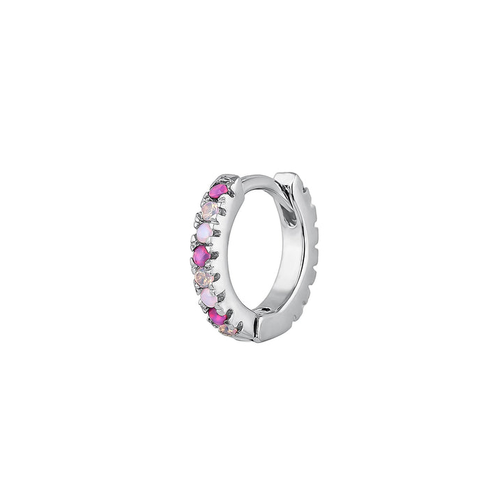 PENDIENTE PIERCING ARO DE PLATA ISSEY