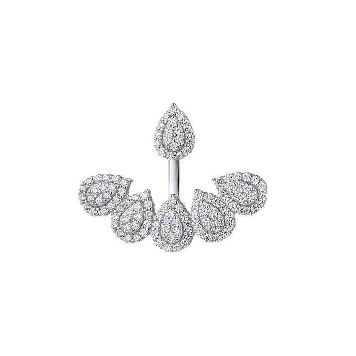 EAR JACKET DE PLATA ZOA