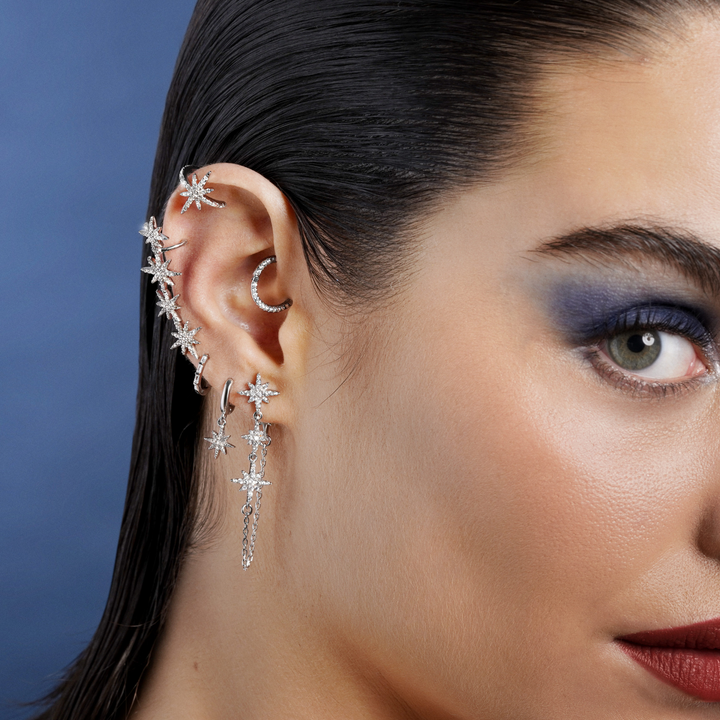 YORU SILVER EAR CUFF