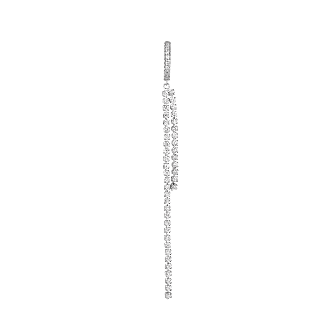 PENDIENTE PIERCING ARO DE PLATA SIENA