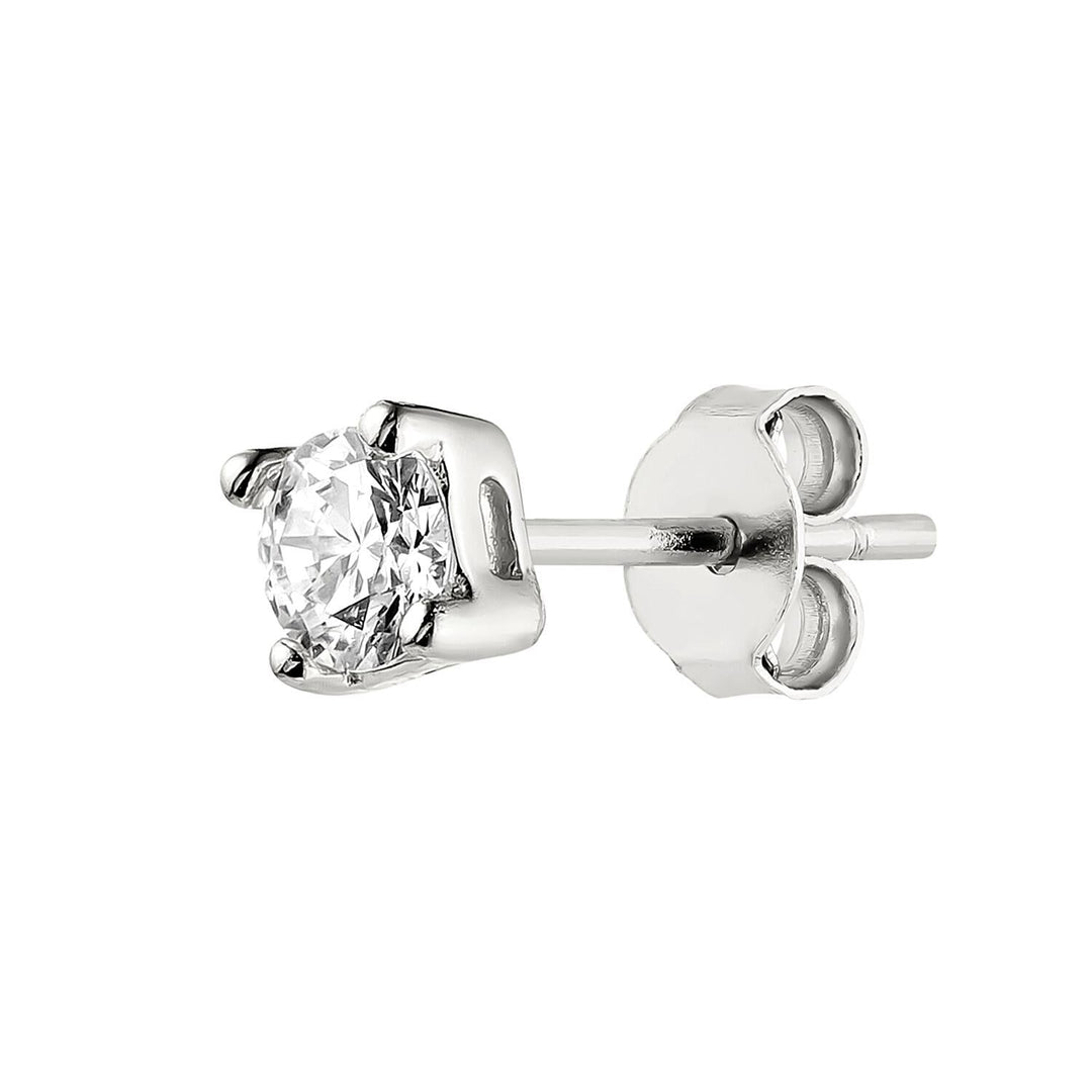 SILVER PIERCING EARRING LUZ