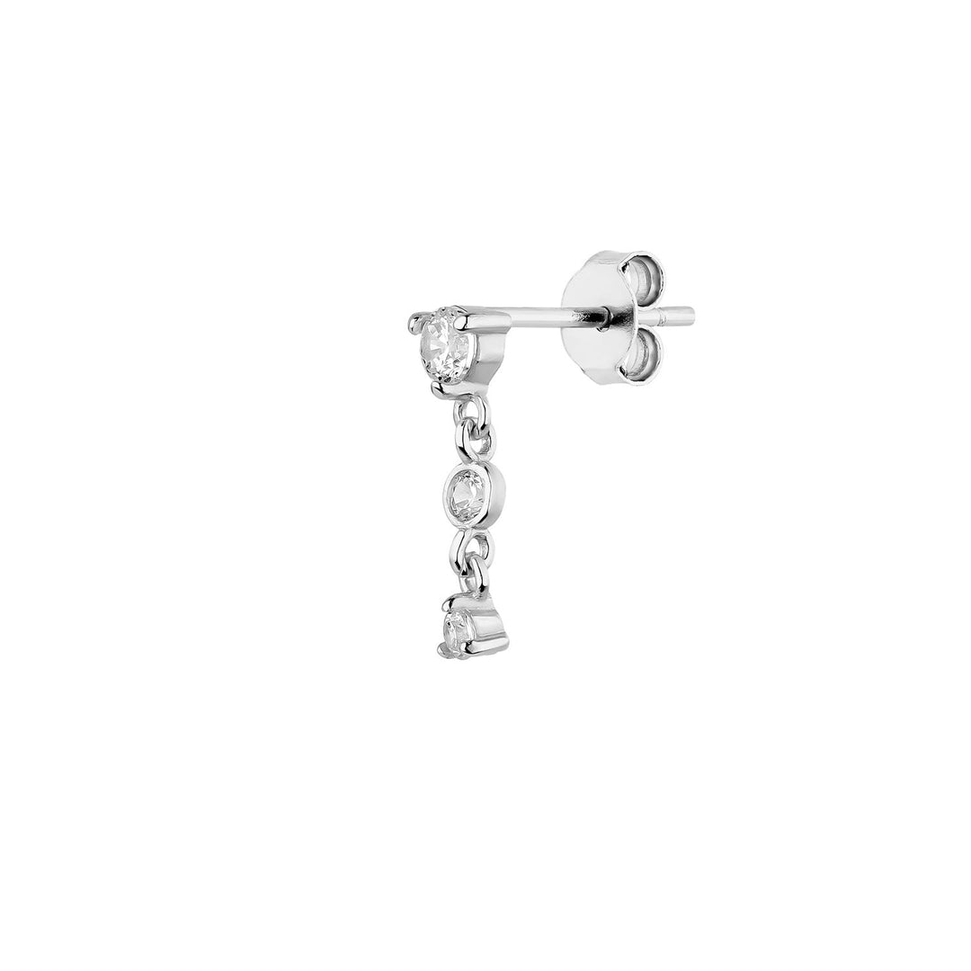 PENDIENTE PIERCING DE PLATA KAVYA DROP