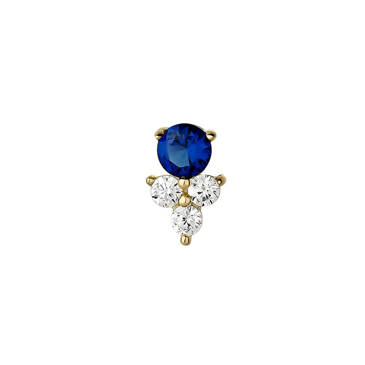 PENDIENTE PIERCING AZUL ZAIR