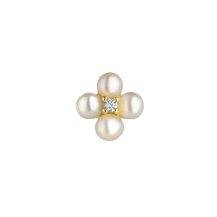PENDIENTE PIERCING FLEUR-PERLE