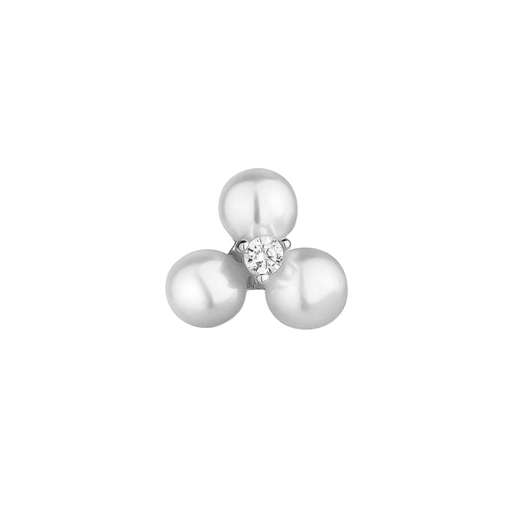 PENDIENTE PIERCING DE PLATA PERLE IRIS
