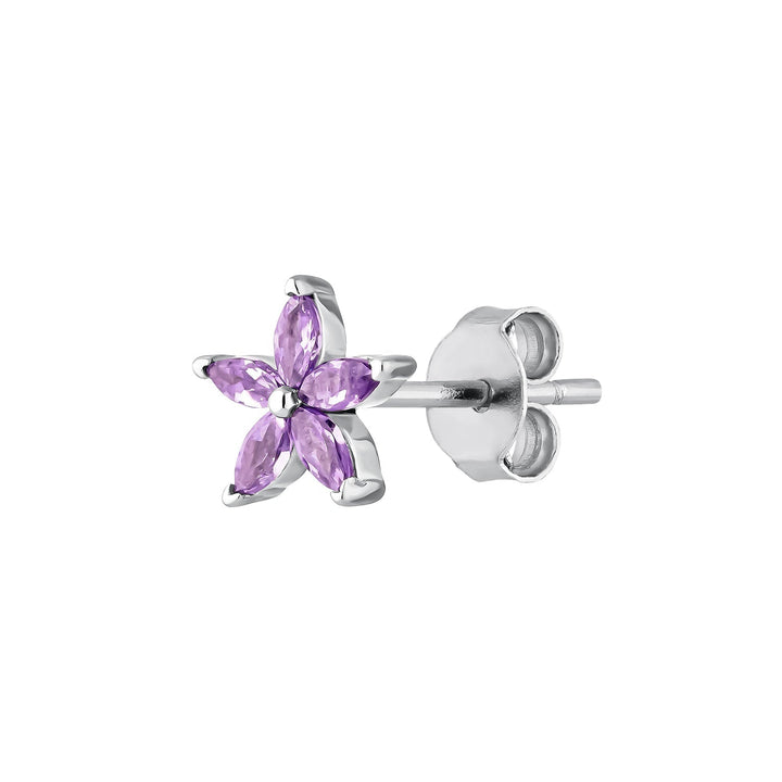 CALENDULA STERLING SILVER PIERCING EARRING