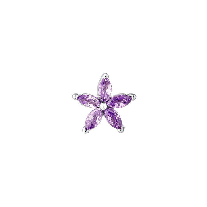 CALENDULA STERLING SILVER PIERCING EARRING