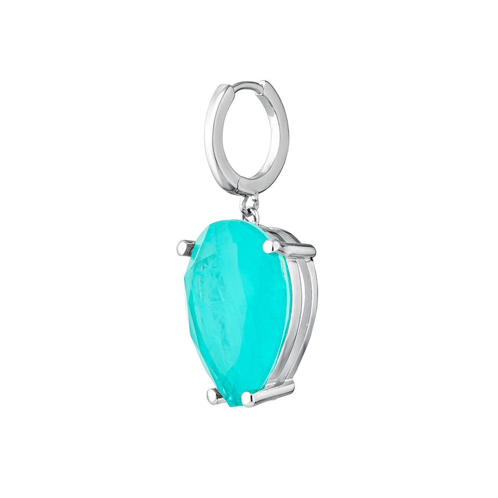 PENDIENTE PIERCING ARO DE PLATA LATIKA