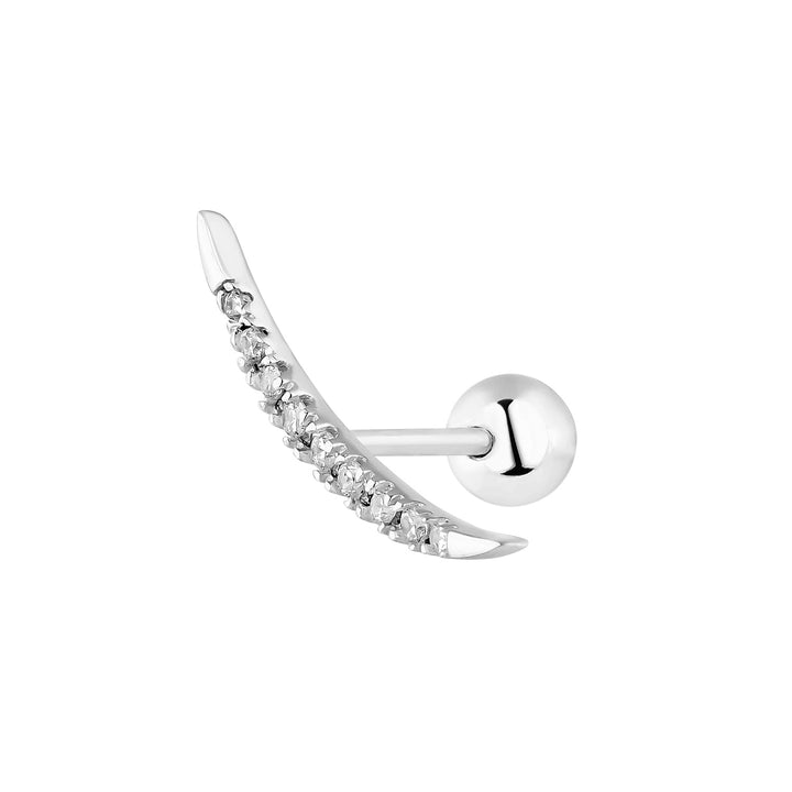 PENDIENTE PIERCING DE PLATA MELINDA