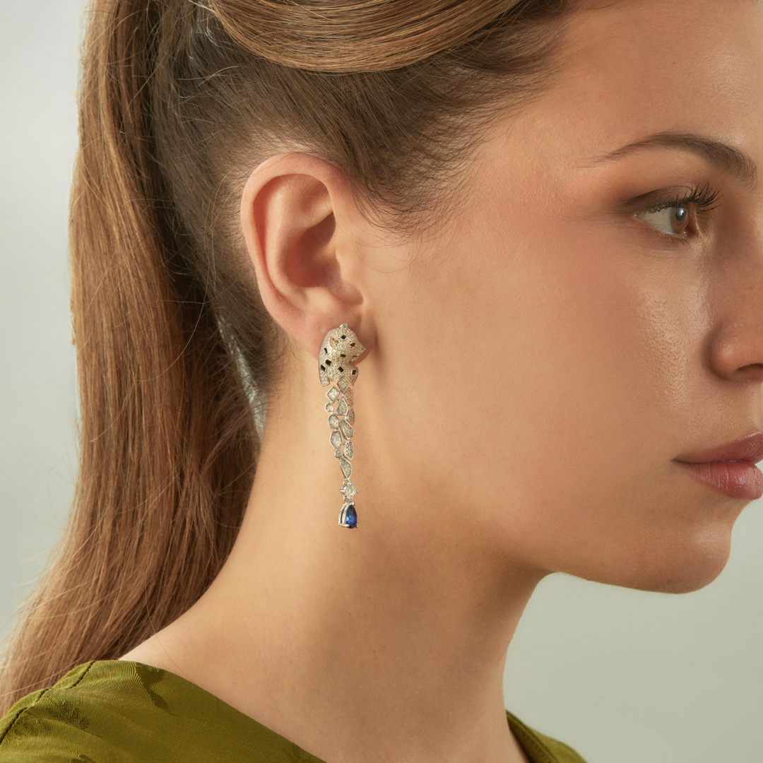 LEOPARD PIERCING EARRING