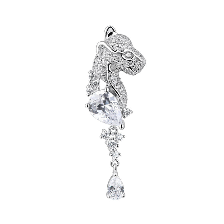 PENDIENTE PIERCING DE PLATA WILD