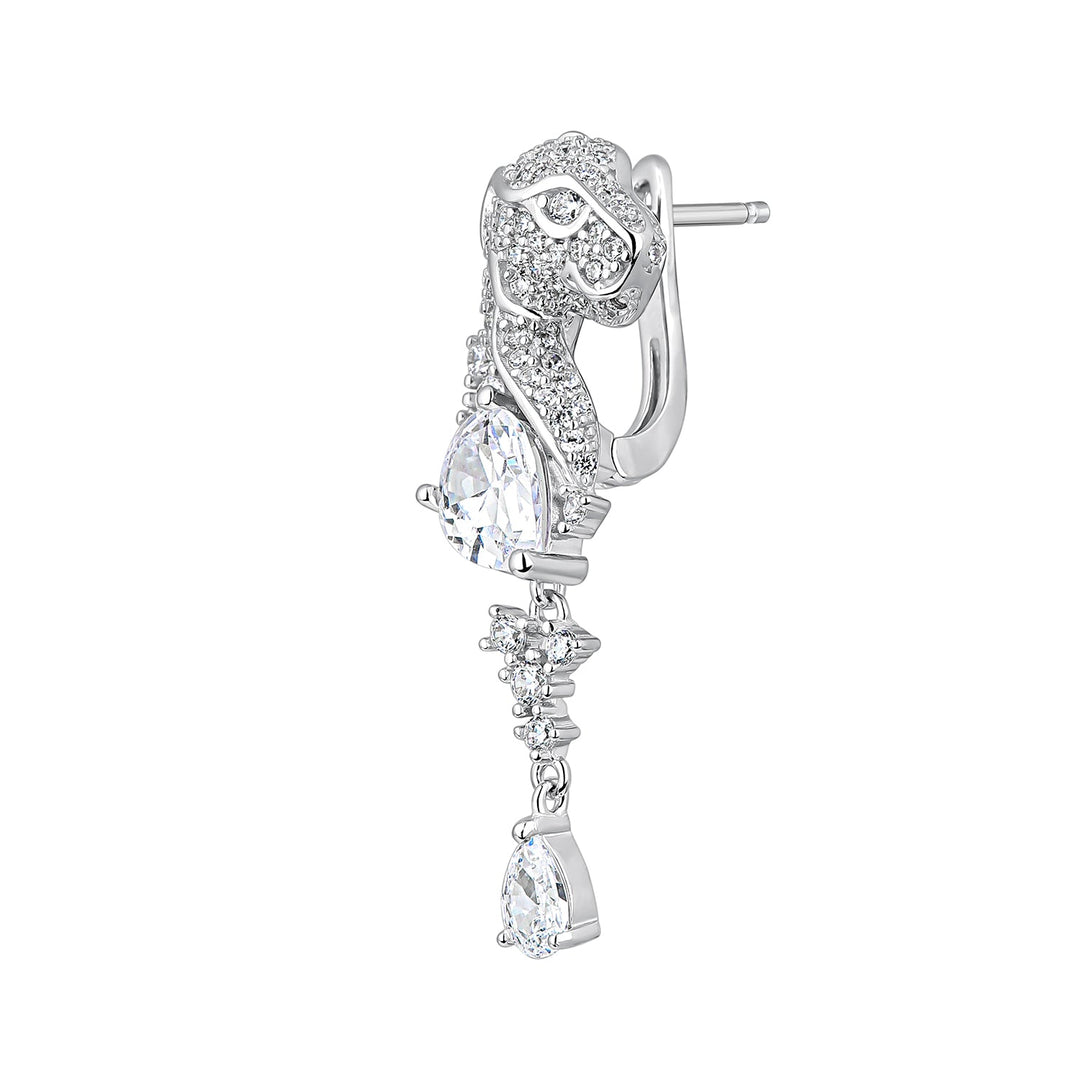 PENDIENTE PIERCING DE PLATA WILD