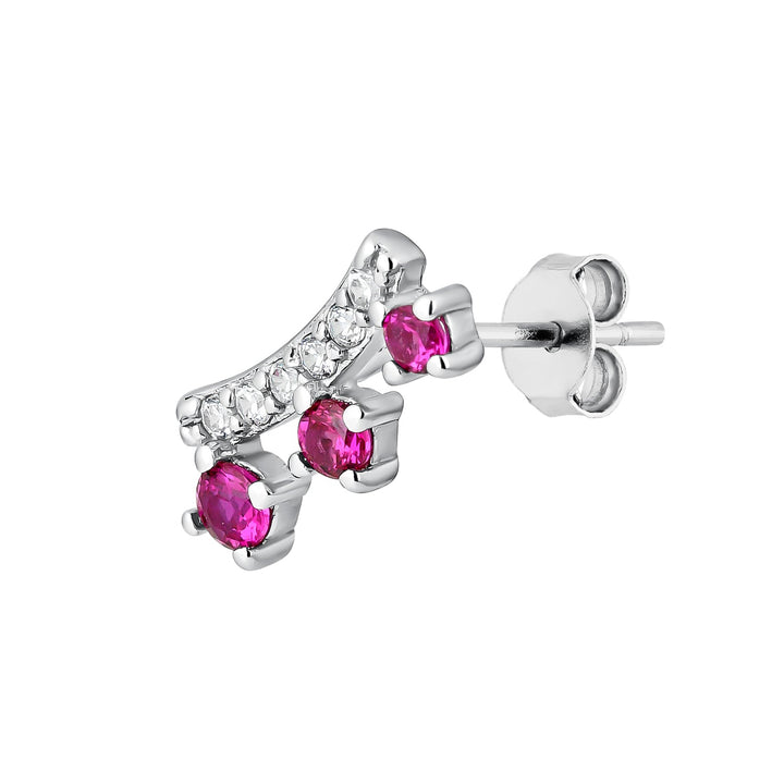 PENDIENTE PIERCING DE PLATA DEVA