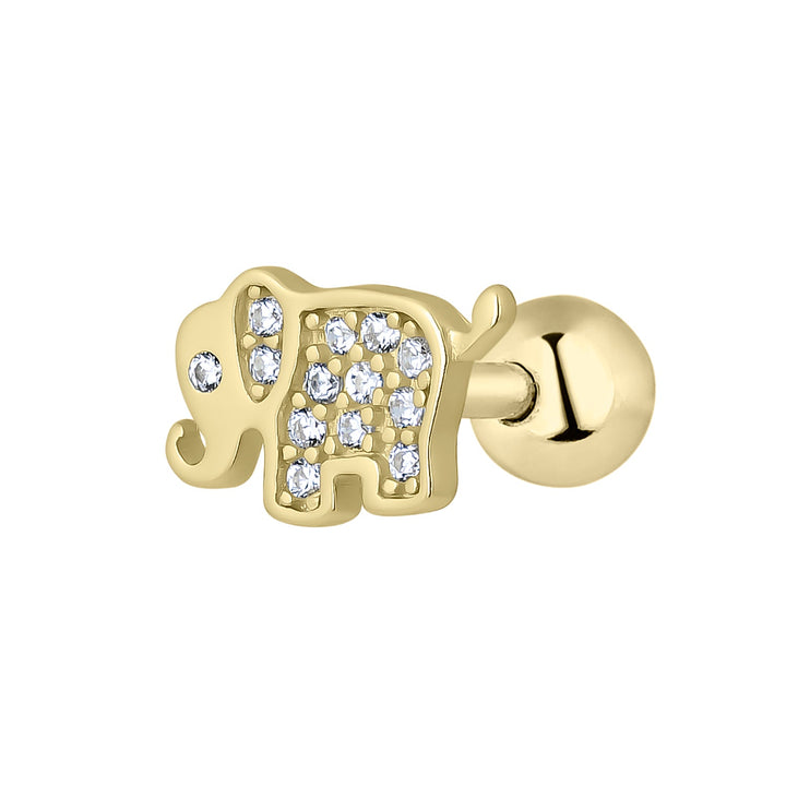 PENDIENTE PIERCING LUCKY ELEPHANT