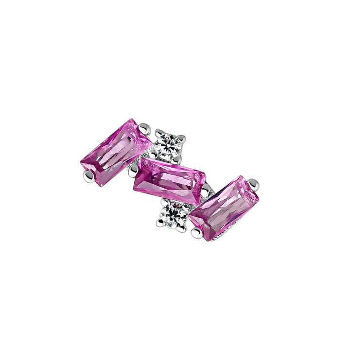 PENDIENTE PIERCING DE PLATA CIRA