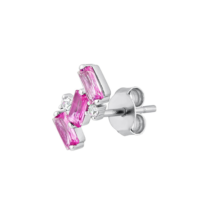PENDIENTE PIERCING DE PLATA CIRA