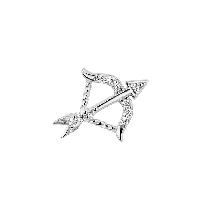 PENDIENTE PIERCING DE PLATA CUPID