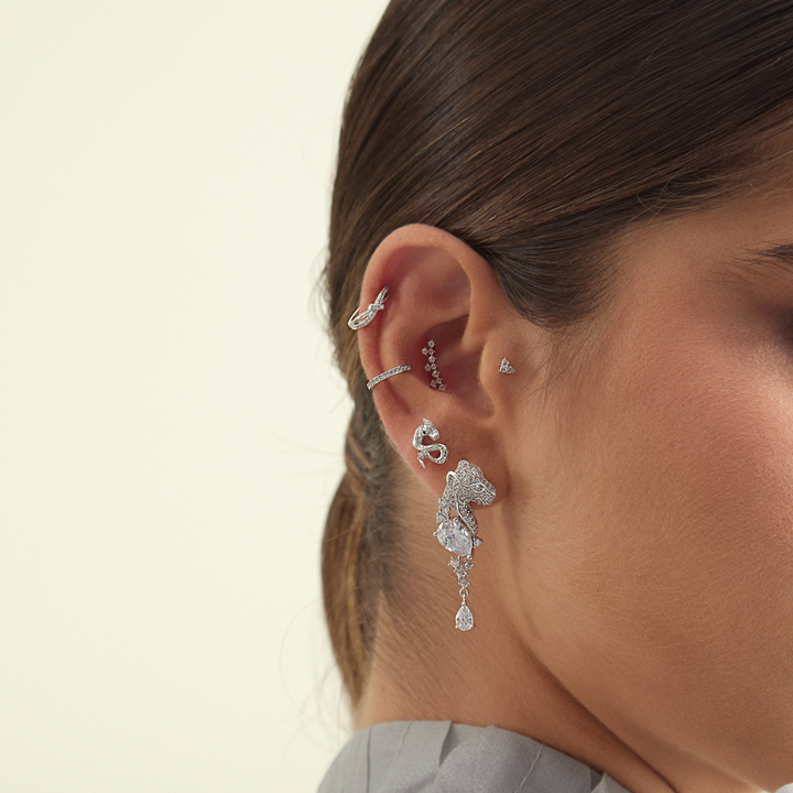 PENDIENTE PIERCING DE PLATA MYTHOS