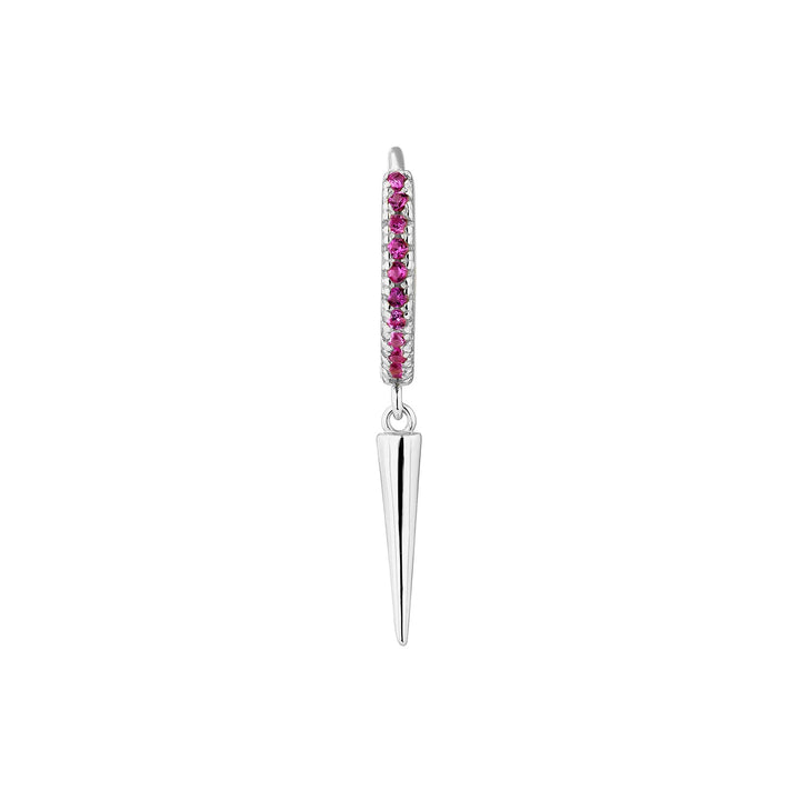 PENDIENTE PIERCING ARO DE PLATA ZULA